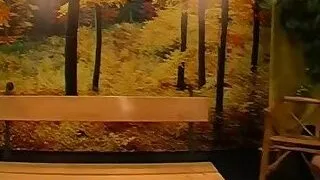 Lesbians gets group pissing