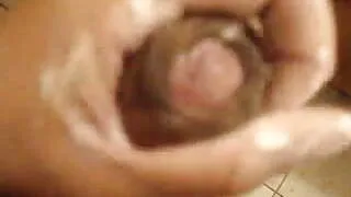 Soaping up My Uncut Dominican Platano