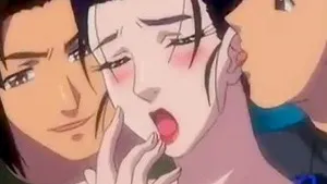 Two Hot Anime Girls Pays This Dude To Suck His Cock