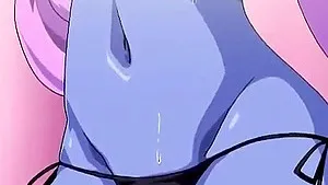 This Sexy Anime Girl Gives Her Body To This Girl