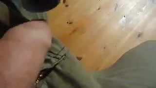 Cock sucked with vacuum cleaner