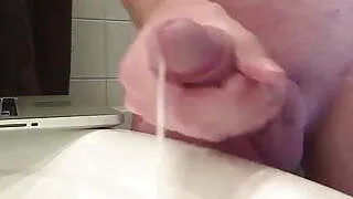 cumming in the sink