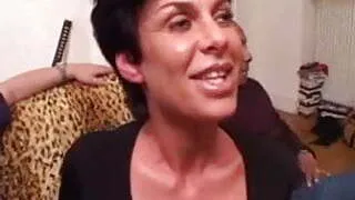 Vanille french mature gangbanged