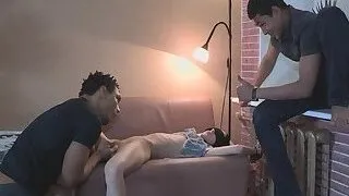 Fancy girl fucked on a spycam