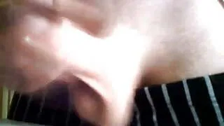 jerking & cumming in bathroom