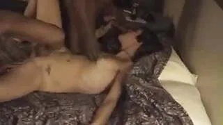 Wife with 2 Black Guys