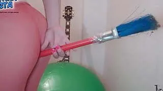 The Blonde, The Cameltoe and The Broomstick