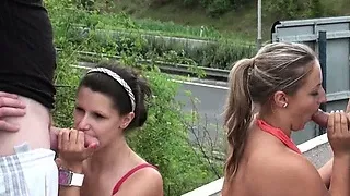 Risky PUBLIC sex orgy gangbang BIG tits PART 3