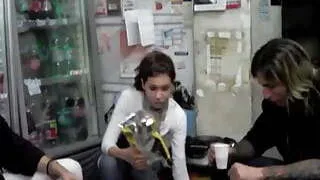 Blow me in the backstore