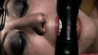 Hardcore toy gratifying for beauteous babe