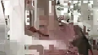 Foot worship at work!