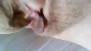 MILF playing with her pussy