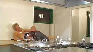 Mature woman in the kitchen
