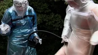 Outdoor bdsm punishment in te snow