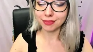 Blonde babe scarlet solo webcam