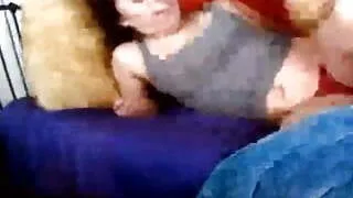 Jerk and cumshot into cup