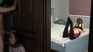 Brunette hookup amateur blowjob and dirtytalk sexdate