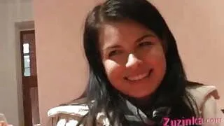 Pussy in a sushi bar