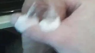 Me wanking & jerking my cock