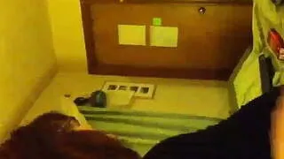 Blasphemy dirty talking wife giving blowjob and tasting cum,