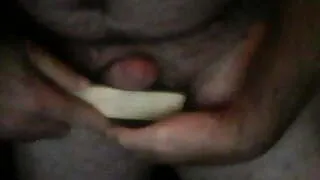 cock and ball hammering clamping and crushing