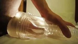 Fleshlight ice (deep throat) fuck 2