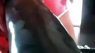 Mistress Summer Cummings talks to new slaves at sex club 