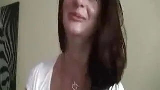 Milf does her ironing naked