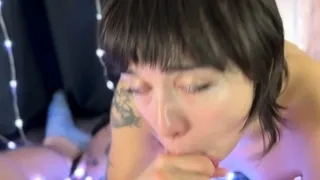 Czech amateur blowjob and fucking POV in public