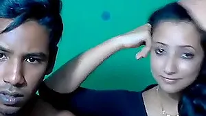 Indian guy gets his cock blown and gives quickie fuck to her neighbor girl