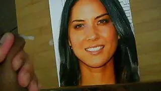 Cumming on Olivia Munn 2