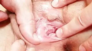 Nasty czech brunette slut dirty pussy gaping