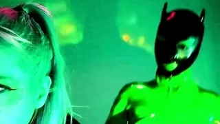 Amateur blonde and brunette lesbians on webcam