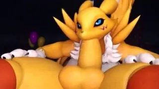 [Oatmealpecheneg] Lovetaste Toy Chica x Renamon