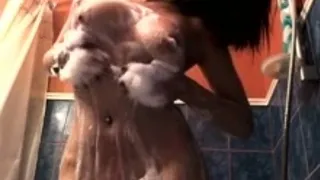 Big ass pale brunette milf with