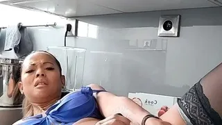 Close up amateur beauty uses her toy to masturbates