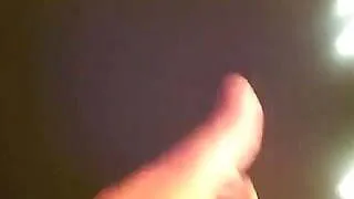 Massive cumshot on a table