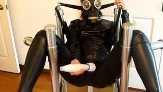 Stacked brunette goes solo toys and masturbation