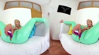 Ex wifey blonde homemade solo masturbation fun