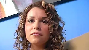 Sweet Katie Thomas likes to play with a big load of black cock