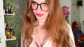 Redhead amateur teen webcam action