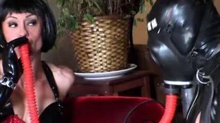 Brunette milf loves her big toys