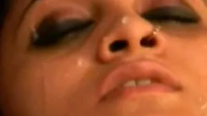 Cute Indian Girl Cummed Over face on Caught on Cam