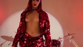 Redhead Small Tit Amateur Dripping Cum