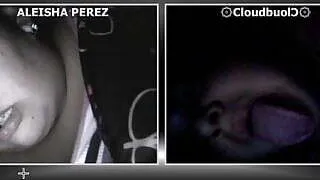 Girlfriend show Tongue to Him Boyfriend