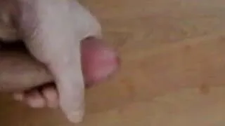 My cumshot in slow motion