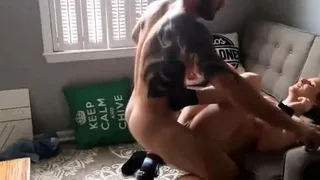 Blonde College Babe's Homemade Orgasm