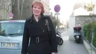 French mature double fucked in nylon