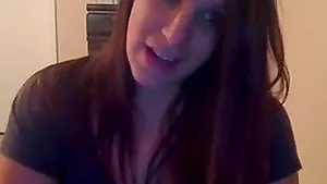 Sexy pregnant girl strokes her big belly