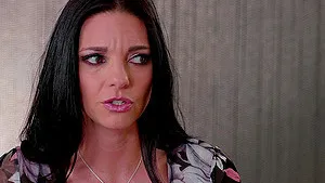 Lesbian Abella Danger puts her hairy cunt on her babe's face